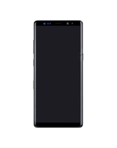Дисплей для Samsung Galaxy Note 8 модуль с рамкой и тачскрином черный OEM Basemarket