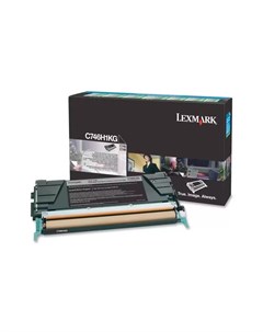 Картридж для лазерного принтера C746H1KG черный оригинальный Lexmark