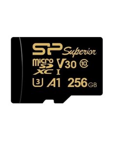 Карта памяти Micro SDXC 256Гб microSDXC 256Gb SP256GBSTXDV3V1GSP Silicon power