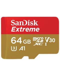 Карта памяти Micro SDXC Extreme SDSQXAF 064G GN6AA 64GB Sandisk