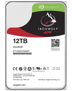Внутренний жесткий диск IronWolf ST12000VN0007 12TB Seagate
