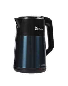 Чайник электрический BZ NZ M8 2 5 л синий черный Baizheng