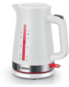 Чайник электрический TWK4M221 1 7 л белый Bosch