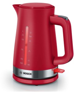 Чайник электрический TWK4M224 1 7 л красный Bosch