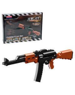 Конструктор 18479 Автомат АК 47 Оружие Block Gun 630 деталей Balody