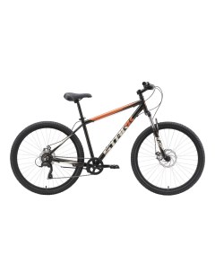 Горный велосипед Respect 27 1 D Microshift год 2023 Черный Оранжевый ростовка 20 Stark