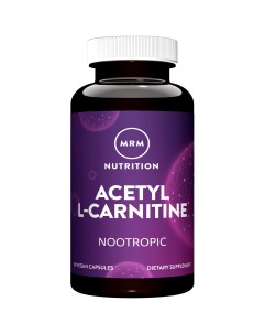 Aцетил Л Карнитин Acetyl L carnitine 500 мг 60 вегетарианских капсул Mrm