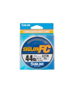 Леска SIGLON FC 2020 Clear 50м 44Lb 12 0 600мм 19 9кг Sunline