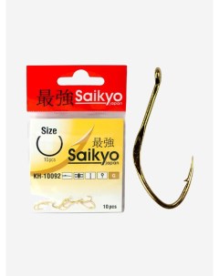 Крючки для рыбалки KH 10092 G Gold 20 2 14 10 Saikyo
