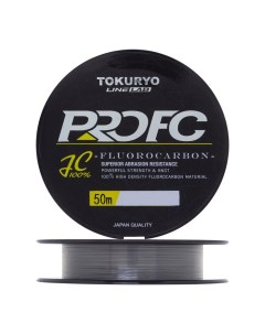 Леска PRO FC Fluorocarbon 50м Clear 1 5 0 218мм 6 8Lb Tokuryo