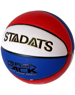 Мяч баскетбольный ПУ 7 синий красный Stadats