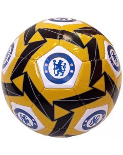 Мяч футбольный Chelsea PVC 2 5 мм 315 гр маш сш желтый черный Meik