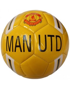 Мяч футбольный Man Utd PVC 1 7 мм 305 гр маш сш желтый Meik