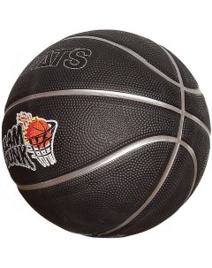 Мяч баскетбольный 7 черный серый Stadats