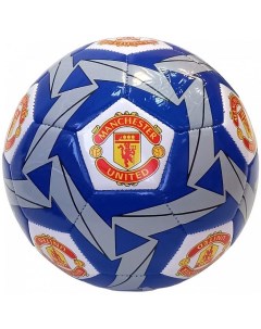 Мяч футбольный Man Utd PVC 2 5 мм 315 гр маш сш синий белый Meik
