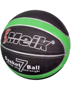 Мяч баскетбольный MK2310 7 черный зеленый Meik