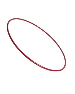 Гимнастичестий обруч Хулахуп стальной d 900мм вес 900гр Красный М-групп