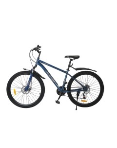 Велосипед F 500 D 27 5 2024 года рама 17 темно синий серый Acid