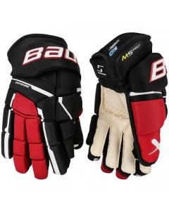 Перчатки хоккейные Supreme M5 Pro S23 SR 1061897 14 черный красный Bauer
