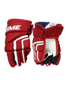 Перчатки хоккейные Flash 1 0R YTH 8 красный Prime