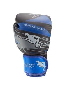 Боксерские перчатки Electrical Синие 8 унций Panther energy