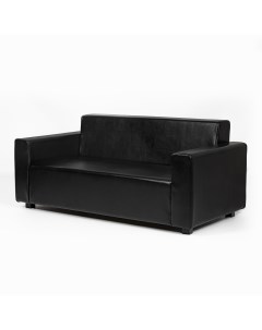 Офисный диван Клобо черный 144х76х65 см Divan24