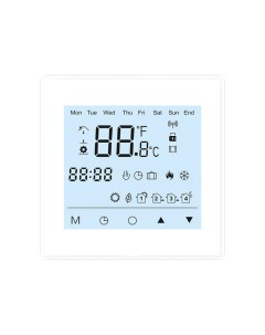 Терморегулятор Тёплый пол 1 ТС 600 Thermostat белый First heat