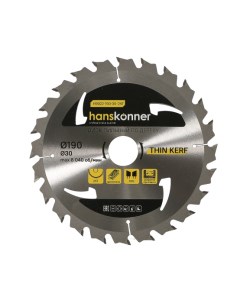 Пильный диск для дерева Hansknner H9022 190 30 24T Hanskonner