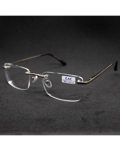 Безободковые очки 1037 4 00 без футляра антиблик цвет серый РЦ 62 64 Eae