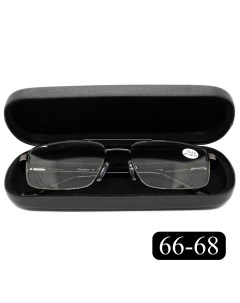 Готовые очки для чтения 8020 1 00 c футляром цвет серый РЦ 66 68 Traveler