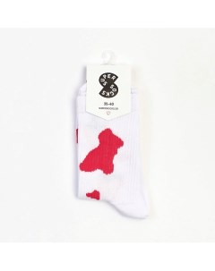 Носки Коровка клубника Super socks