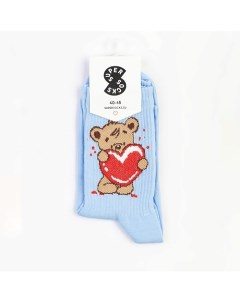 Носки Медвежонок с сердцем Super socks