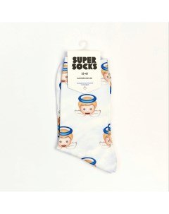 Носки Print Эмодзи Ангел Super socks