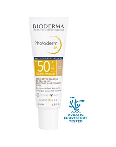 Солнцезащитный крем гель Photoderm M SPF 50 светлый оттенок 40 0 Bioderma