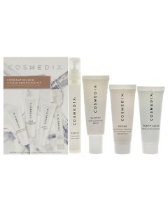 Набор для лица для комбинированной и жирной кожи Combination Skin Essentials Kit Cosmedix