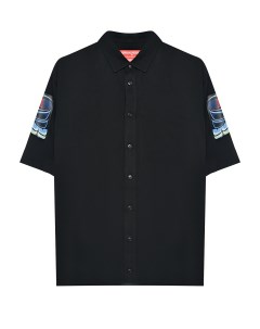 Рубашка oversize черная Sprayground
