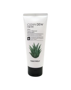 Пенка для умывания с алоэ для проблемной кожи Clean Dew Aloe Foam Cleanser Tony moly
