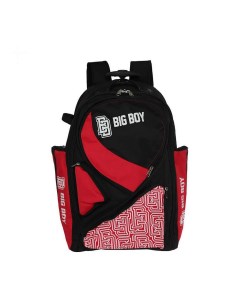 Рюкзак на колесах Elite Line Junior полиэстер BB BACKPACK EL RD черно красно белый Big boy