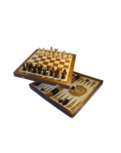 Шахматы + Шашки + Нарды Кинг 34 u143 Madon