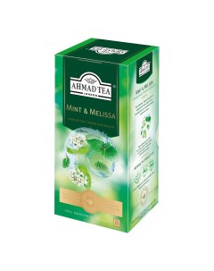 Чай зеленый Мята Мелисса 25x1 8 г Ahmad tea