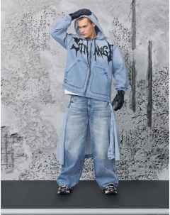 Джинсы Baggy с вышивкой Gloria jeans