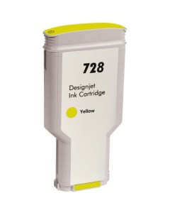 Картридж струйный NV F9K15A 728 Yellow для HP DesignJet T830 T730 300 мл Nvp