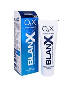 Паста зубная отбеливающая сила кислорода O3X Oxygen power Blanx Бланкс 75мл Coswell s.p.a.