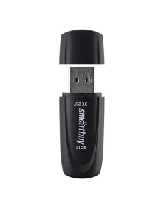 USB Flash Drive 64Gb Scout USB 3 1 Black SB064GB3SCK Smartbuy