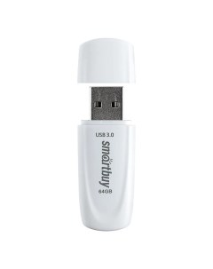 USB Flash Drive 64Gb Scout USB 3 1 White SB064GB3SCW Smartbuy