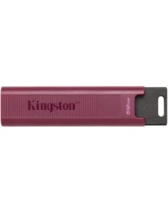 Флешка 512Gb DataTraveler MaxA USB 3 2 бордовый Kingston