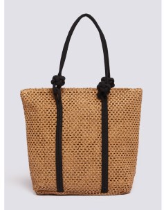 Плетёная сумка шоппер Zolla