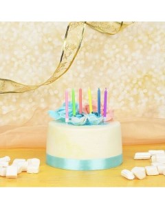 Набор свечей для торта с цветным пламенем Капитан Весельчак 6шт Гала-центр