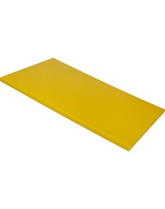 Доска разделочная пластиковая Chefplast 530х325х18мм желтая Resto