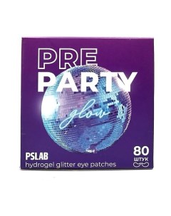 Глиттер патчи с гиалуроновой кислотой для интенсивного увлажнения Hydrogel Glitter Eye Patches Pre P Ps.lab